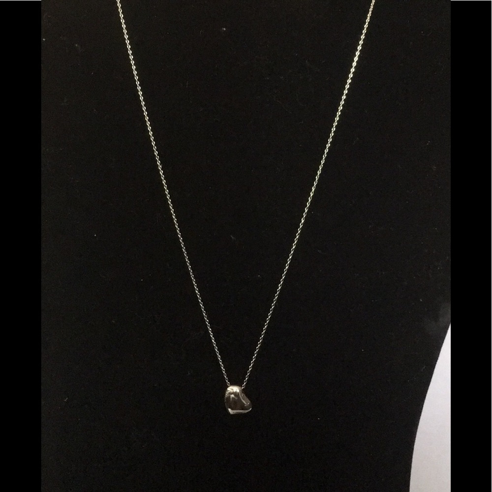 Tiffany &Co Elisa Peretti Heart Pendant & Chain